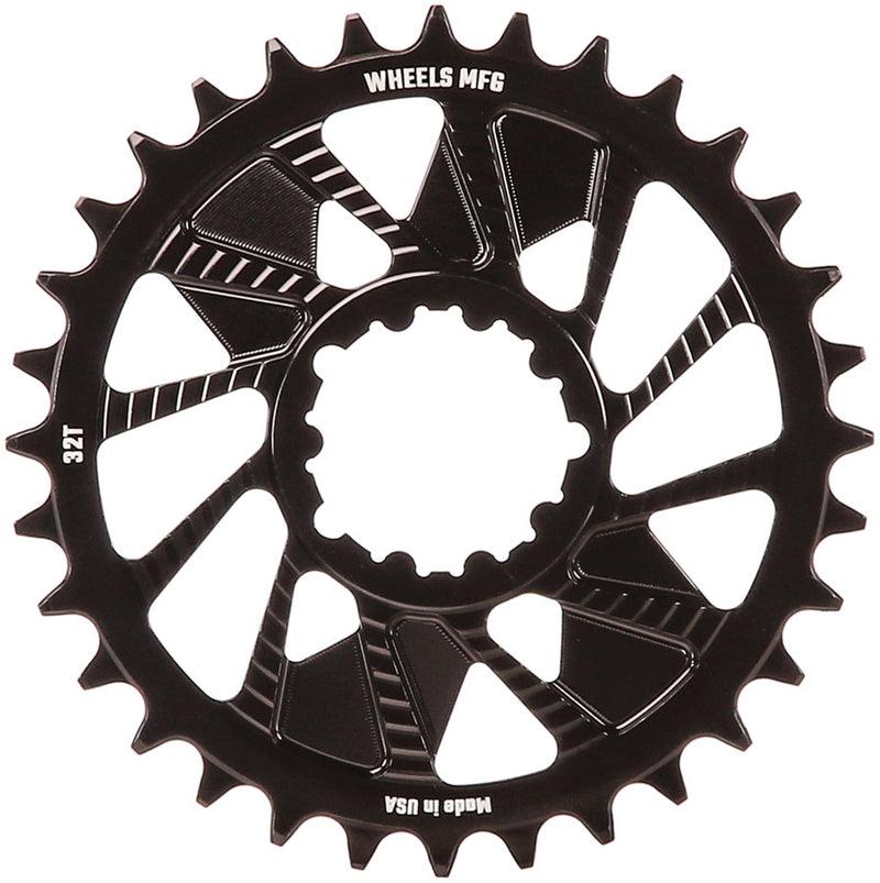 Load image into Gallery viewer, Wheels-Manufacturing-Chainring-32t-Direct-Mount-SRAM-3-Bolt-3-bolt-DM-3mm-offset-CNRG2488-Direct-Mount-MTB-Chainrings
