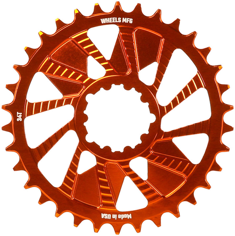 Load image into Gallery viewer, Wheels-Manufacturing-Chainring-34t-3-bolt-DM-3mm-offset-CNRG2500-Direct-Mount-MTB-Chainrings