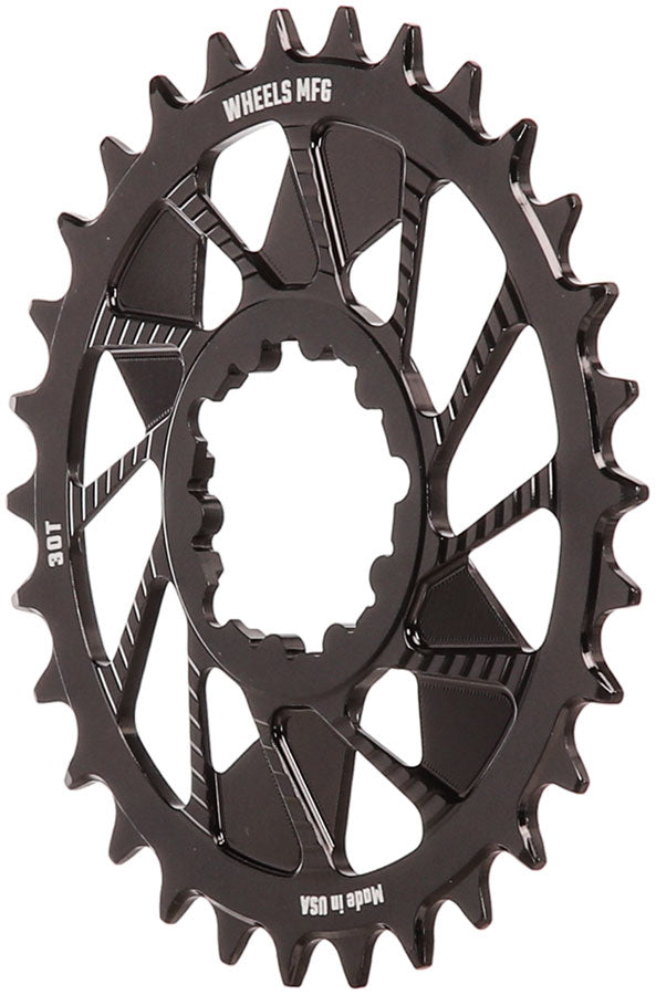 Load image into Gallery viewer, Wheels Manufacturing Direct Mount Chainring - 30t, SRAM 3-Bolt Direct Mount, 3mm Offset, Compatible with Hyperglide+