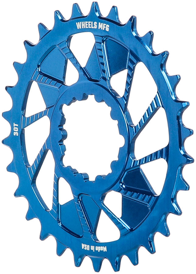 Load image into Gallery viewer, Wheels Manufacturing Direct Mount Chainring - 30t, SRAM 3-Bolt Direct Mount, 3mm Offset, Compatible with Hyperglide+