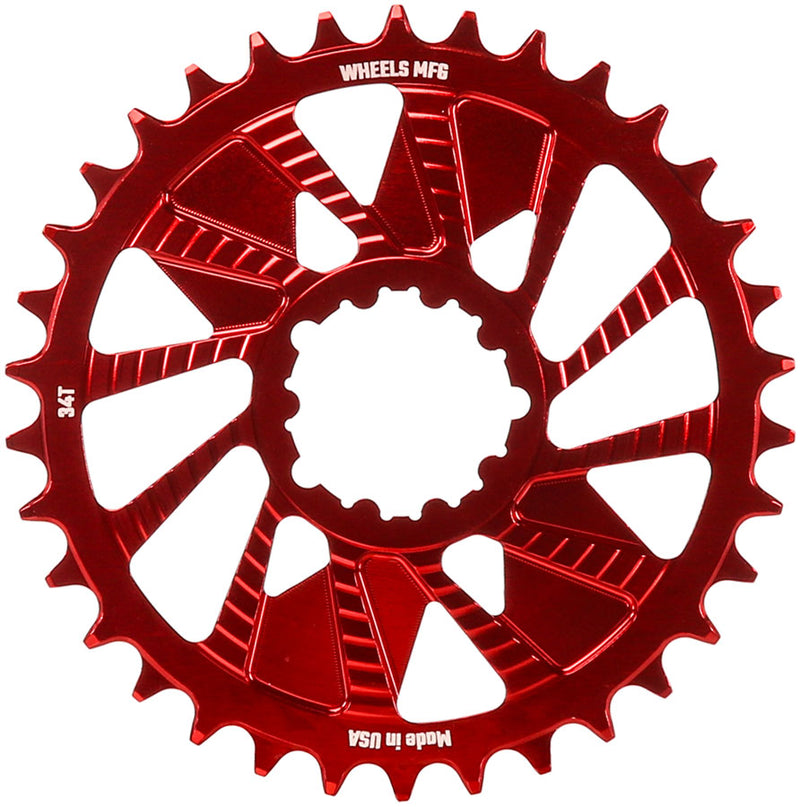 Load image into Gallery viewer, Wheels-Manufacturing-Chainring-34t-DMCN0587-Direct-Mount-MTB-Chainrings
