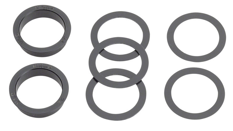 Load image into Gallery viewer, Chris King ThreadFit 24 Shimano HT II BSA Bottom Bracket Turquoise w/ Fit Kit 4