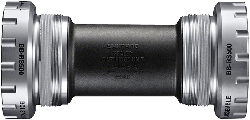 Load image into Gallery viewer, Shimano Bike Parts Bundle: BB-RS501 Hollowtech II Bottom Bracket + Claris FC-R2000 Crankset for Road & Touring, Lightweight Aluminum, High-Performance Cycling Components