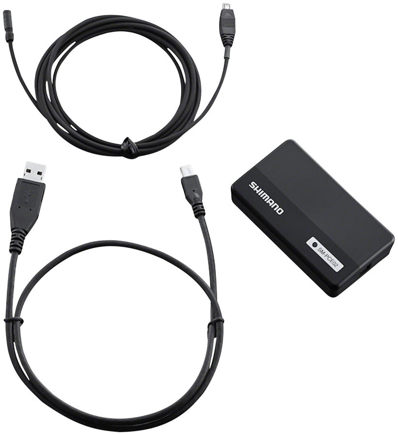 Load image into Gallery viewer, Shimano SM-PCE02-B3 Di2 PC Linkage Device for E-Tube - With System Checker and Programmer, Black