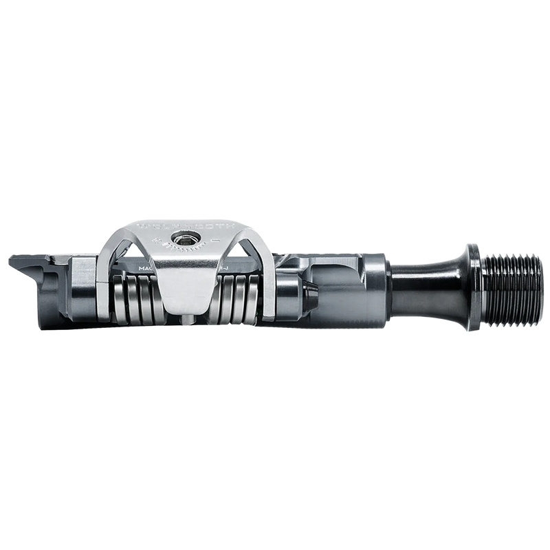 Load image into Gallery viewer, Wolf Tooth MK0 DEL Gravel Race Clipless Pedals - Single Sided Clipless, Alloy, 9/16", Shadow Gray, Pair, Shimano SPD