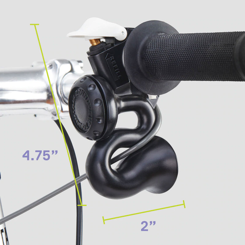 Load image into Gallery viewer, Delta AirZound Rechargable Air Powered Horn 115 db Clamp for 22-26mm handlebar