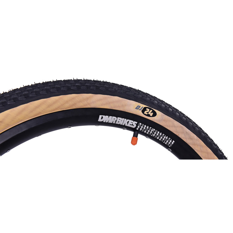 Load image into Gallery viewer, DMR DJ Tire, 24 x 2.1" - Black/Tanwall - NLA