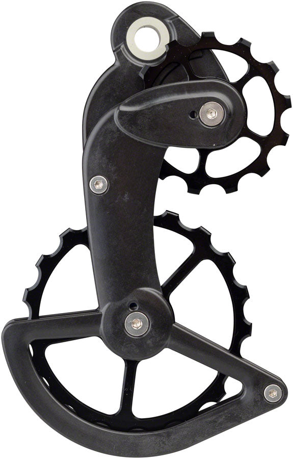Load image into Gallery viewer, CeramicSpeed OSPW Pulley Wheel System for Campagnolo Derailleurs - Alloy Pulley, Carbon Cage, Black