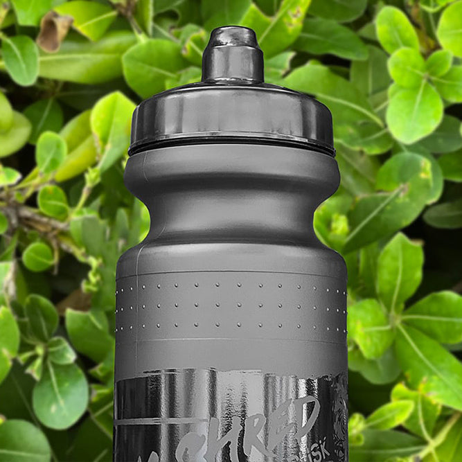 Load image into Gallery viewer, Dawn To Dusk Aqua Shred Bottle, Black/Clear, 21oz