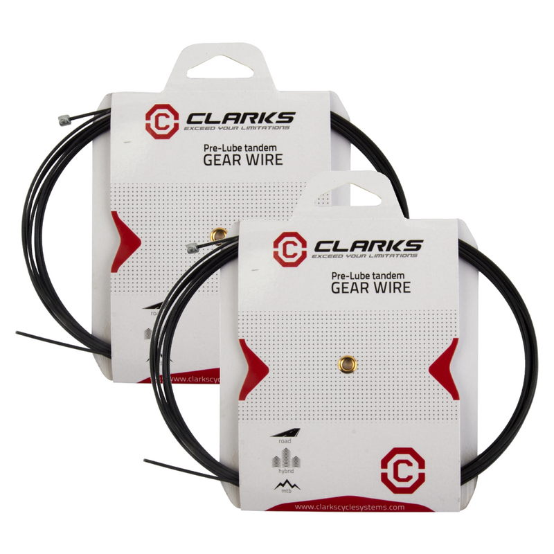 Load image into Gallery viewer, Clarks-Galvanized-Teflon-Gear-Wire-Derailleur-Inner-Cable-Universal-DRCA0061PO2