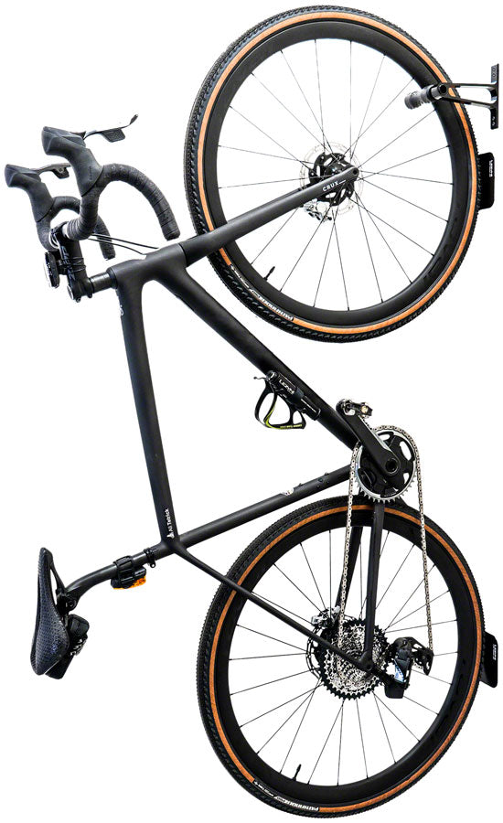 Load image into Gallery viewer, Lezyne CNC Wheel Bike Storage Hook - Alloy, Black