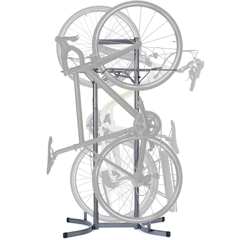 Load image into Gallery viewer, Delta Heavy Duty Two Bike Upright Stand Up to 3.5in Tires 150lbs HDRS6300