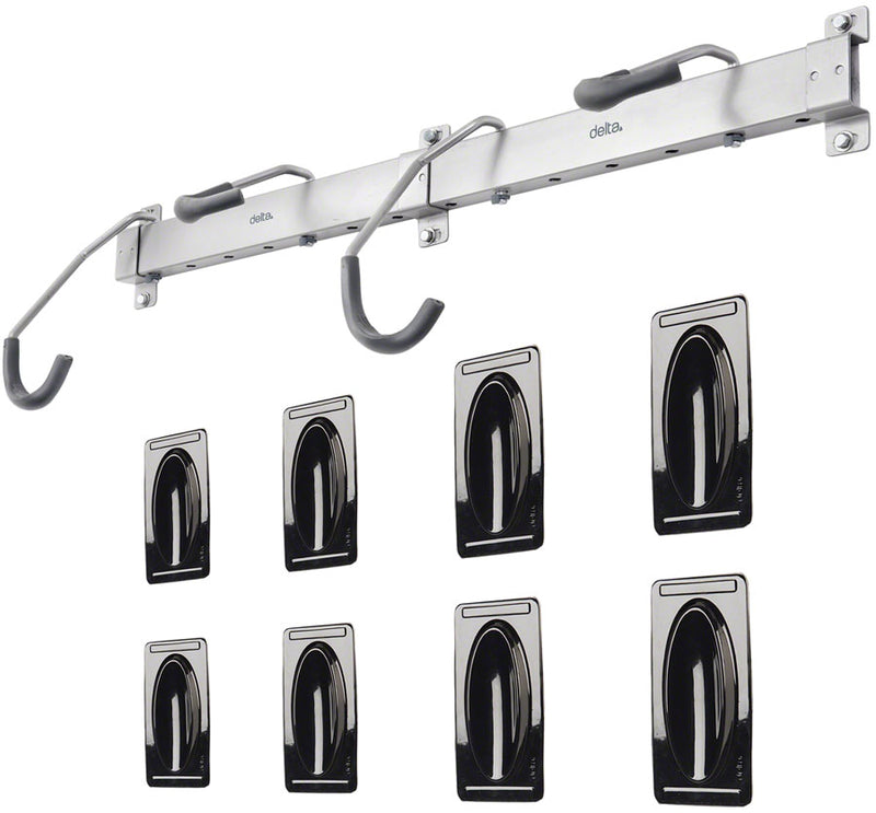 Load image into Gallery viewer, Delta-Track-Rack-Wall-Mount-Storage-Rack-Racks-Display-Storage-RDSR0471-Bicycle-Storage-Stand