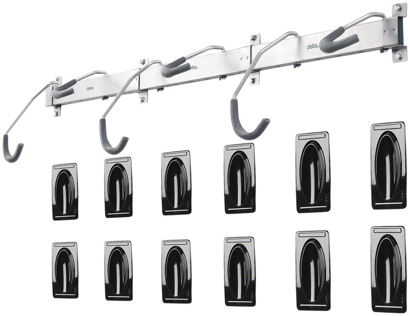 Load image into Gallery viewer, Delta-Track-Rack-Wall-Mount-Storage-Rack-Racks-Display-Storage-RDSR0472-Bicycle-Storage-Stand
