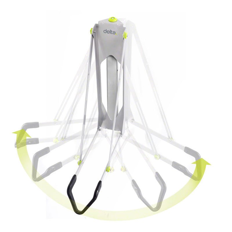 Load image into Gallery viewer, Delta Pivot Wall Mounted Bike Storage Rack - 1-Bike, Gray