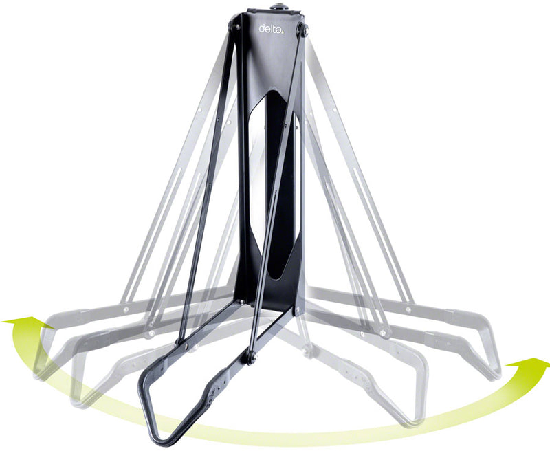 Load image into Gallery viewer, Delta Pivot Bike Storage Rack - 1 Bike, Black