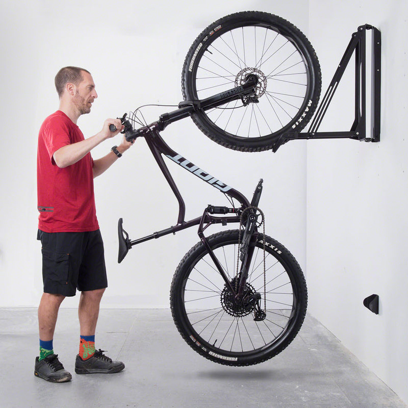 Load image into Gallery viewer, Delta Pivot Bike Storage Rack - 1 Bike, Black
