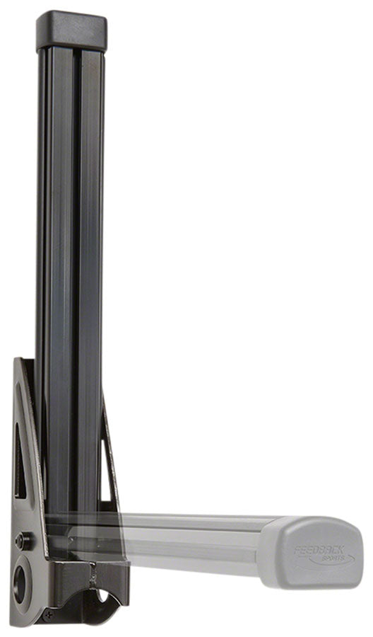 Load image into Gallery viewer, Feedback Sports Wall Post Display Stand - 1-Bike, Wall Mounted, Folding, Black