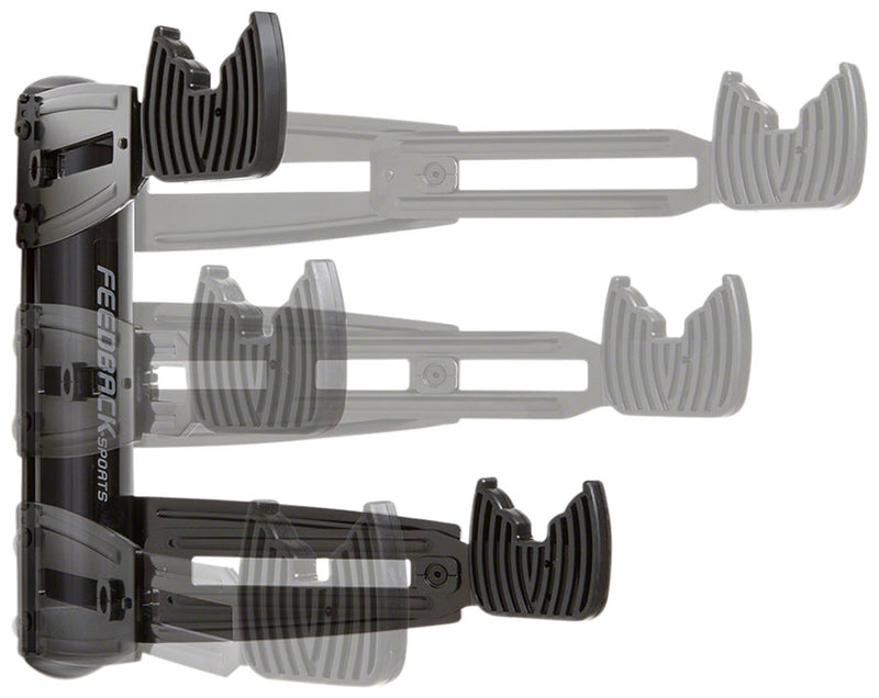 Load image into Gallery viewer, Feedback Sports 2D Wall Rakk Display Stand - 1-Bike, Wall Mounted, Black