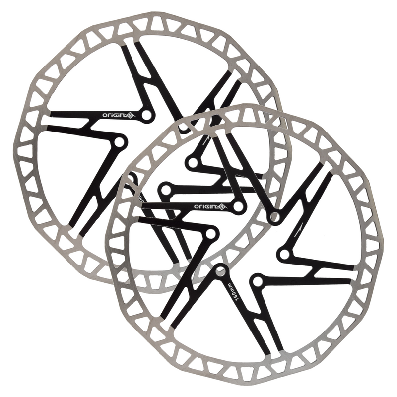 Load image into Gallery viewer, Origin8-SpeedCheck-One-Piece-Rotor-Disc-Rotor-Mountain-Bike-Downhill-Bike-Fat-Bike-Hardtail-Bike-Gravel-Bike-Cyclocross-Bike-DSRT0144PO2-Bicycle-Rotor