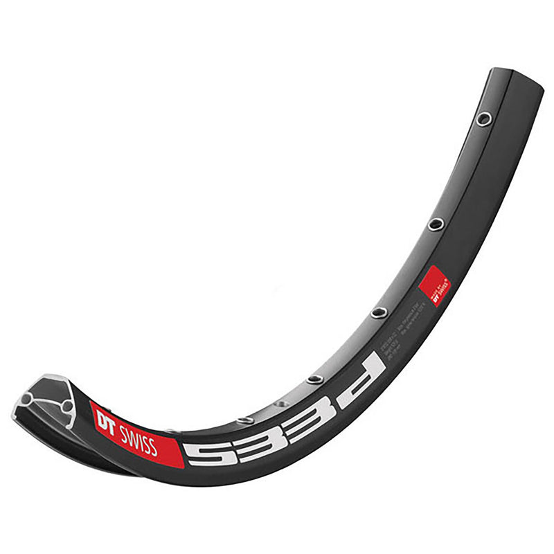 Load image into Gallery viewer, DT Swiss 533d 27.5" Tubeless Disc Rim - Aluminum, 32H, Black, Tough Mountain & Utility Wheelset