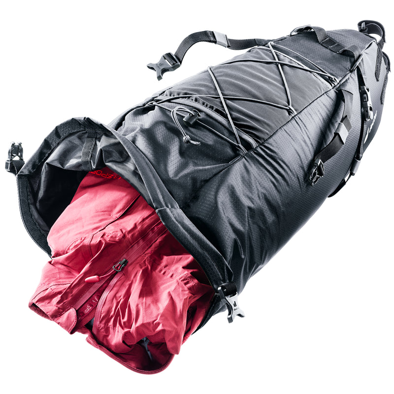 Load image into Gallery viewer, Deuter Packs Mondego Seat Bag, 16.0L, Strap Mount, Black NLS