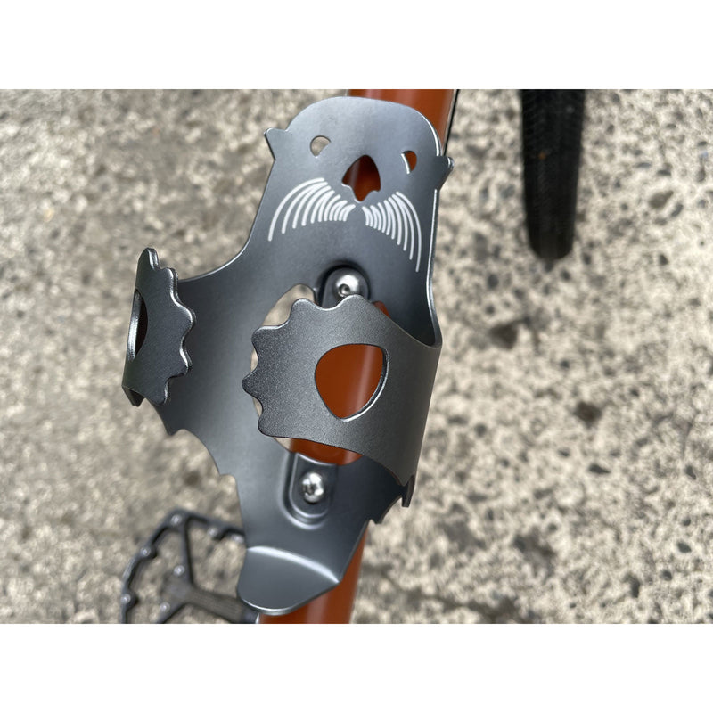 Load image into Gallery viewer, Portland Design Works Otter Cage Standard Grey Alloy Braze-on