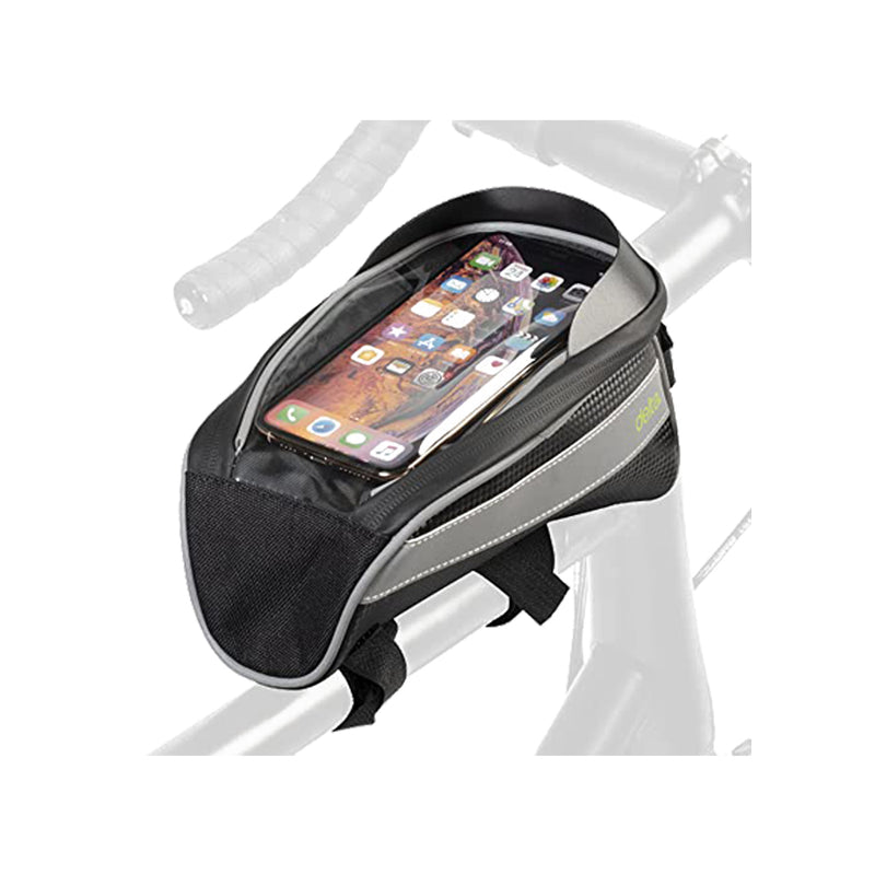 Load image into Gallery viewer, Delta-Top-Tube-Phone-Bag-Phone-Bag-and-Holder-Reflective-Bands-Polyethylene-Nylon-PBHD0151