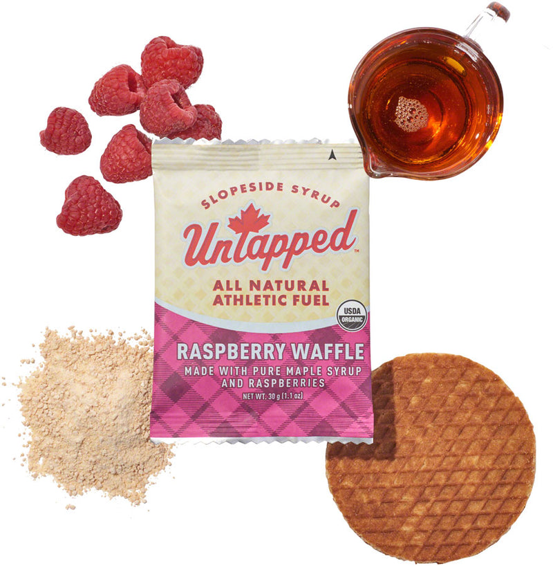 Load image into Gallery viewer, UnTapped Organic Waffle - Raspberry, Box of 16
