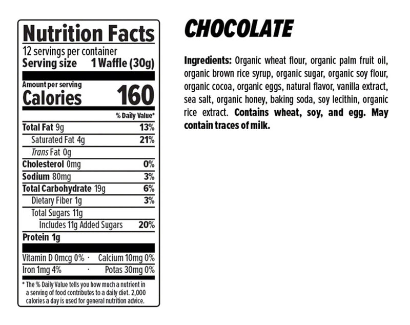 Load image into Gallery viewer, Honey Stinger Organic Waffle - Chocolate, Box of 12