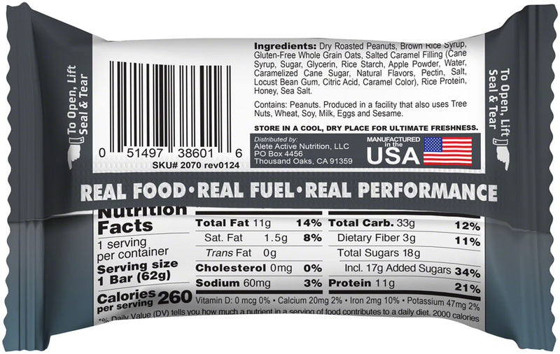 Load image into Gallery viewer, Bonk Breaker Bars - Salted Carmel Peanut, Box of 12