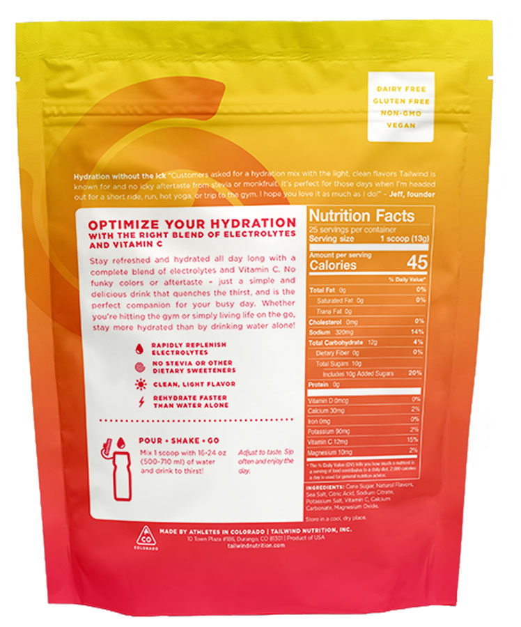 Load image into Gallery viewer, Tailwind Nutrition Rapid Hydration Strawberry Lemonade - 25 Serving Bag