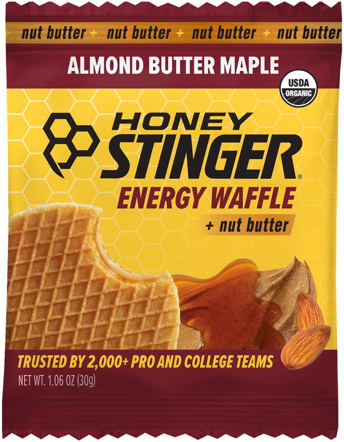 Load image into Gallery viewer, Honey Stinger Organic Waffle - Almond Butter Maple, Box of 12 Pack of 12
