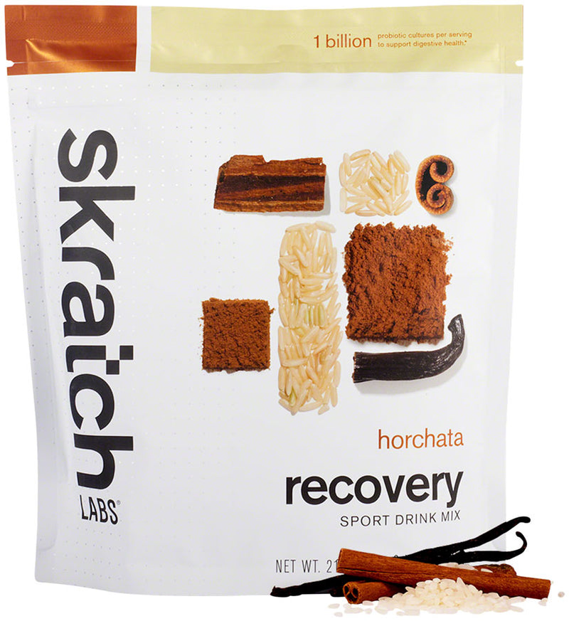 Load image into Gallery viewer, Skratch Labs Recovery Sport Drink Mix - Horchata, 12-Serving Resealable Pouch
