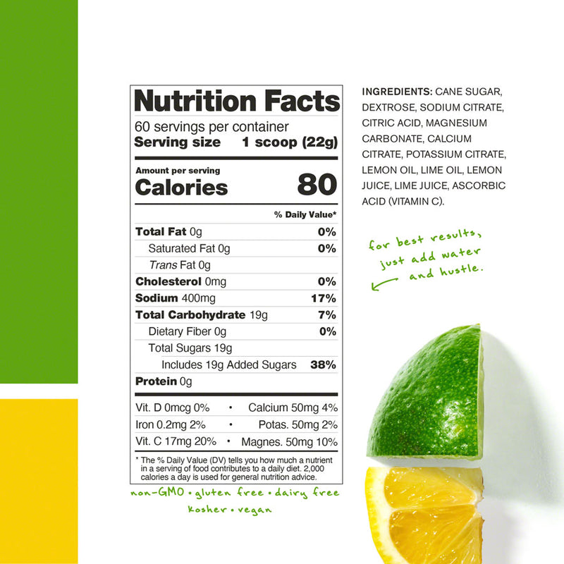 Load image into Gallery viewer, Skratch Labs Hydration Sport Drink Mix - Lemon + Lime, 60-Serving Resealable Pouch