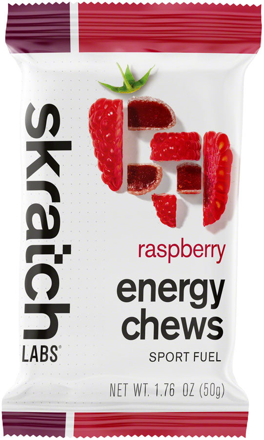 Load image into Gallery viewer, Skratch Labs Skratch Energy Chews Sport Chews Raspberry Energy Chews Pack of 10