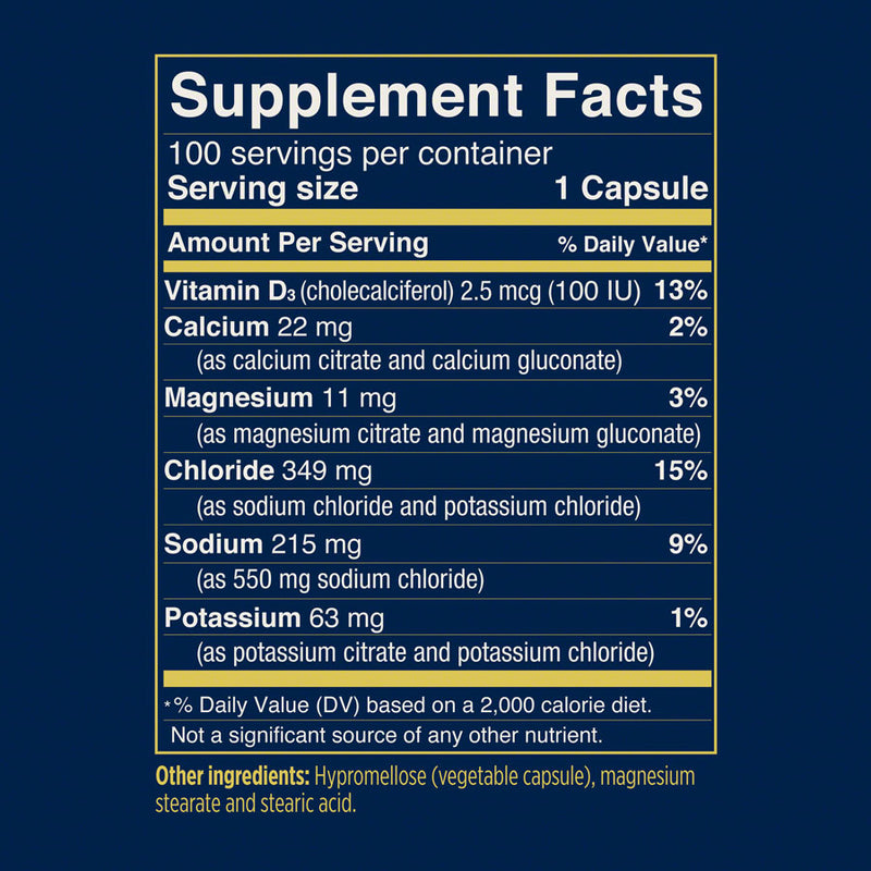 Load image into Gallery viewer, SaltStick Caps - 100 Capsule Bottle