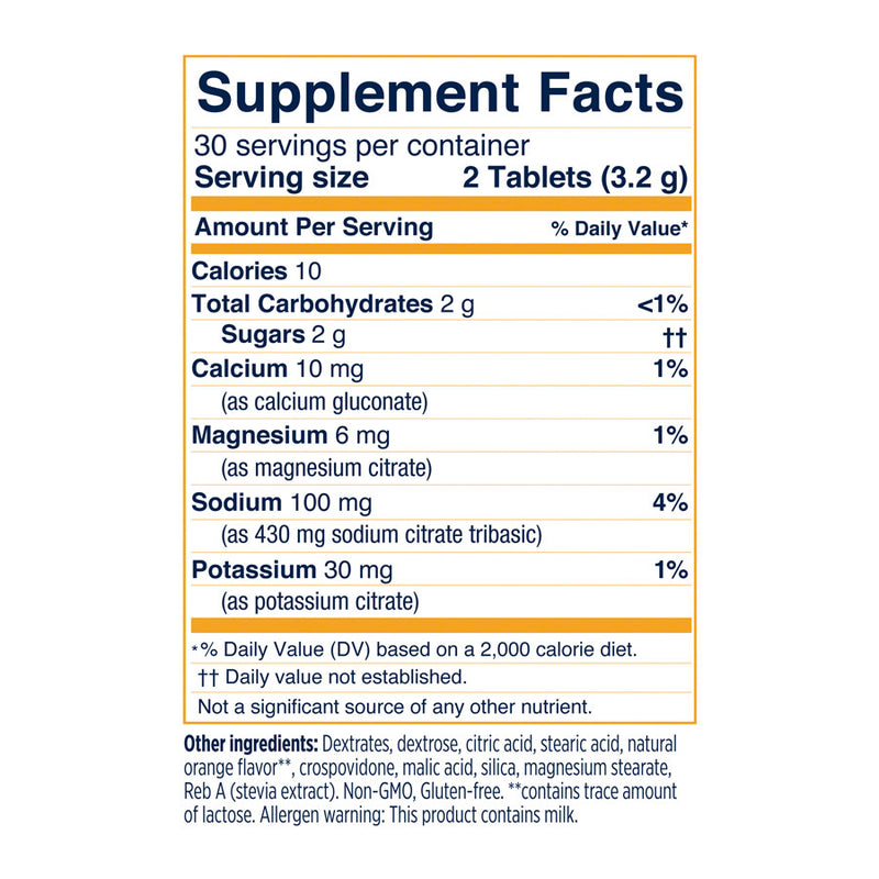 Load image into Gallery viewer, SaltStick Fastchews Chewable Electrolyte Tablets - Bottle of 30, Orange