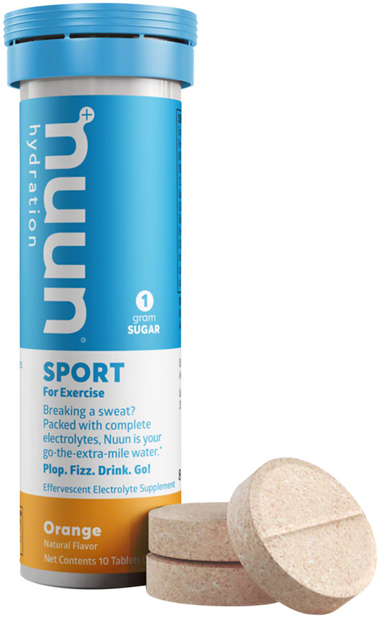 Load image into Gallery viewer, Nuun Sport Hydration Tablets: Orange, Box of 8 Tubes
