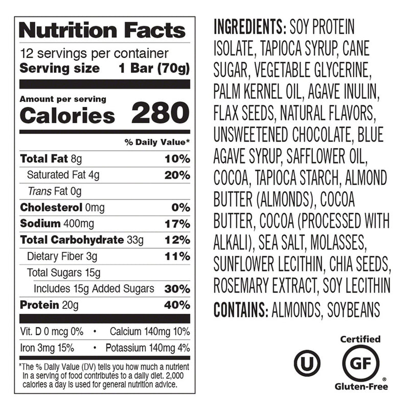 Load image into Gallery viewer, ProBar Protein Bar: Cookie Dough, Box of 12 Plant Protein Recovery