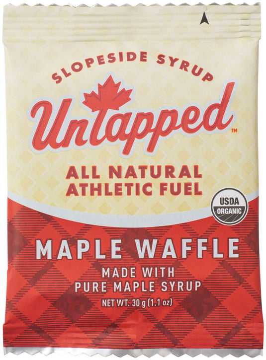 UnTapped Organic Maple Waffle: Box of 16 Energy Athletic Fuel
