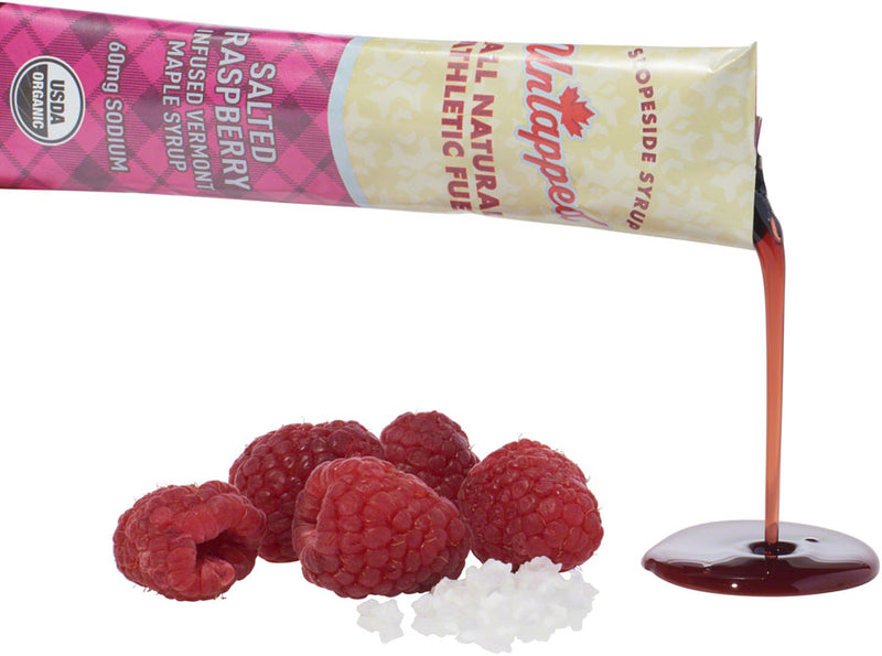 Load image into Gallery viewer, UnTapped Maple Syrup Energy Gel - Salted Raspberry, Box of 20
