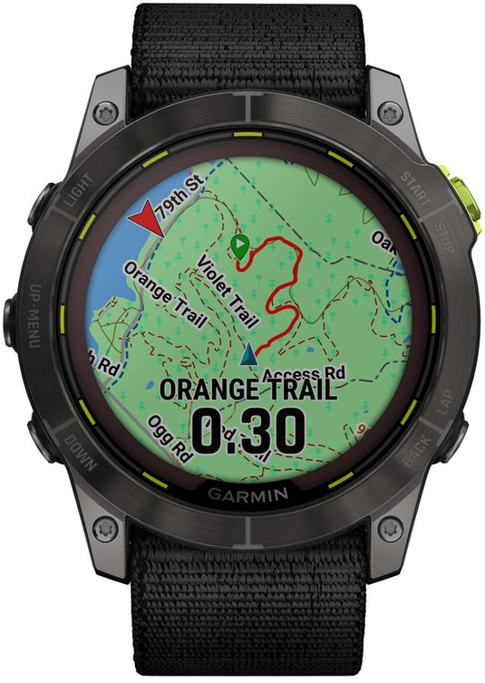 Garmin Enduro 2 GPS Multisport Smartwatch - 51mm, Black Band
