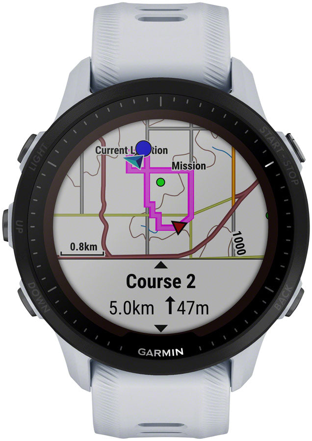 Load image into Gallery viewer, Garmin Forerunner 955 Solar GPS Smartwatch - 45.6mm, Whitestone