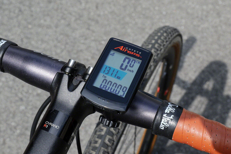 Load image into Gallery viewer, CatEye AirGPS Cycling Computer - with CDC Cadence Sensor, Black
