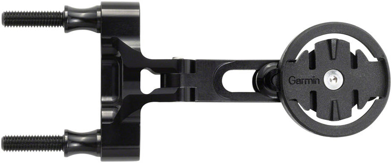 Load image into Gallery viewer, Cane Creek Garmin/Wahoo Mount, Computer Bike Mount, Stem mount, Aluminum, Black