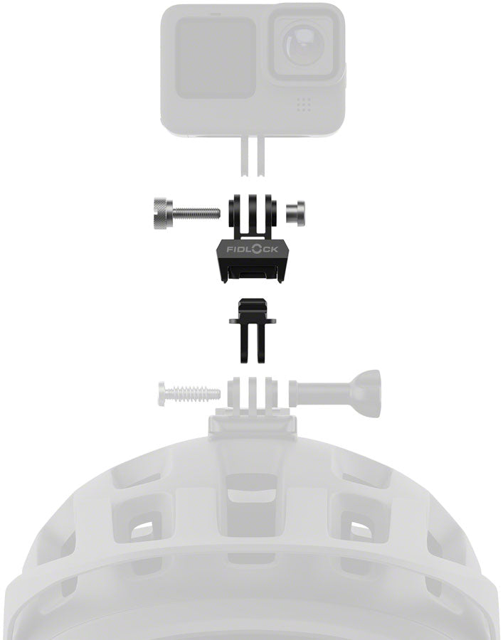 Load image into Gallery viewer, Fidlock Pinclip Action Cam Mount Set - Black