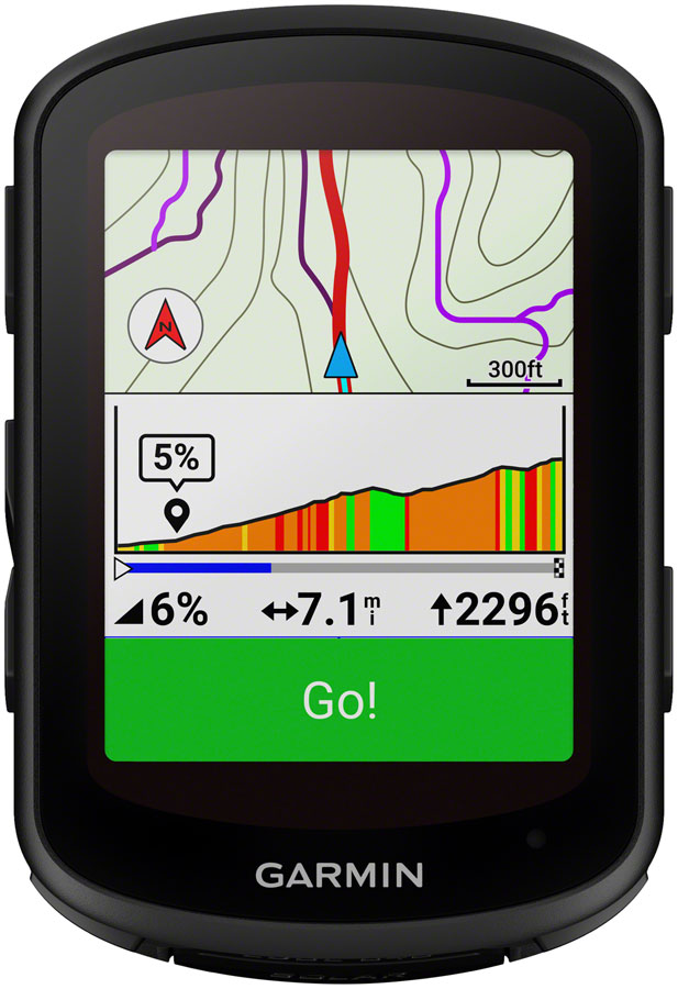 Load image into Gallery viewer, Garmin Edge 840 Solar Bike Computer - GPS, Wireless, Black
