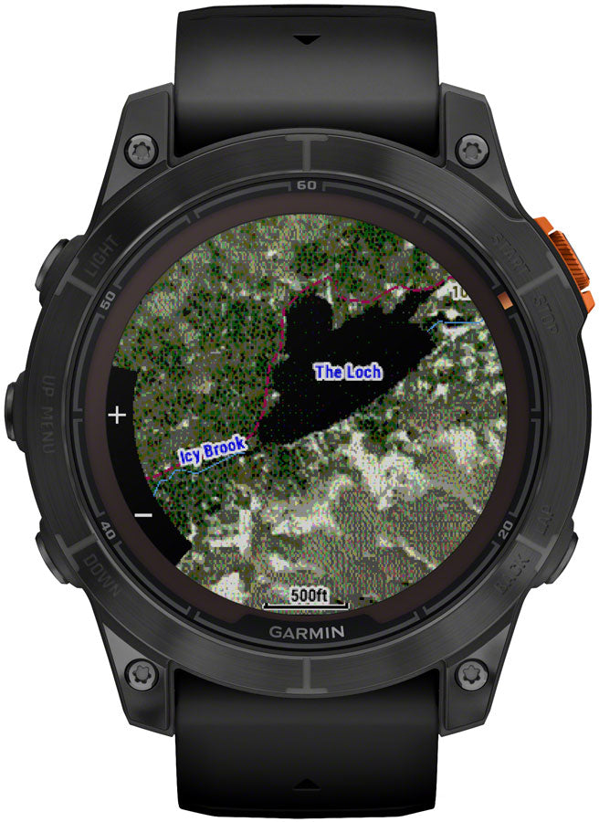 Load image into Gallery viewer, Garmin fenix 7 Pro Solar Smartwatch - 47mm, Slate Gray Case, Black Band
