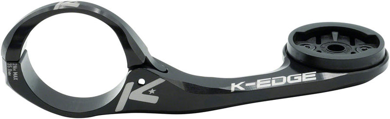 Load image into Gallery viewer, K-EDGE Garmin MAX XL Computer Mount - 35.0mm, Black Anodize
